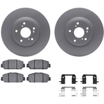 Order DYNAMIC FRICTION COMPANY - 4512-59196 - Front Disc Brake Kit For Your Vehicle