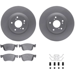 Order DYNAMIC FRICTION COMPANY - 4512-59197 - Front Disc Brake Kit For Your Vehicle