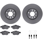Order DYNAMIC FRICTION COMPANY - 4512-65040 - Front Disc Brake Kit For Your Vehicle