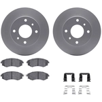 Order DYNAMIC FRICTION COMPANY - 4512-67076 - Front Disc Brake Kit For Your Vehicle