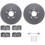 Order DYNAMIC FRICTION COMPANY - 4512-67080 - Front Disc Brake Kit For Your Vehicle