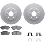 Order DYNAMIC FRICTION COMPANY - 4512-67091 - Front Disc Brake Kit For Your Vehicle