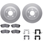 Order DYNAMIC FRICTION COMPANY - 4512-67105 - Front Disc Brake Kit For Your Vehicle