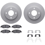 Order DYNAMIC FRICTION COMPANY - 4512-67115 - Front Disc Brake Kit For Your Vehicle