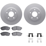 Order DYNAMIC FRICTION COMPANY - 4512-67116 - Front Disc Brake Kit For Your Vehicle