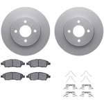 Order DYNAMIC FRICTION COMPANY - 4512-67117 - Front Disc Brake Kit For Your Vehicle
