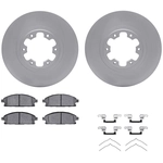 Order DYNAMIC FRICTION COMPANY - 4512-67125 - Front Disc Brake Kit For Your Vehicle