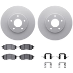 Order DYNAMIC FRICTION COMPANY - 4512-67127 - Front Disc Brake Kit For Your Vehicle