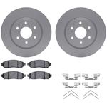 Order DYNAMIC FRICTION COMPANY - 4512-67134 - Front Disc Brake Kit For Your Vehicle