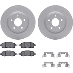 Order DYNAMIC FRICTION COMPANY - 4512-67153 - Front Disc Brake Kit For Your Vehicle