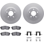 Order DYNAMIC FRICTION COMPANY - 4512-68016 - Front Disc Brake Kit For Your Vehicle