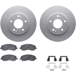 Order DYNAMIC FRICTION COMPANY - 4512-72061 - Front Disc Brake Kit For Your Vehicle