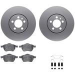 Order DYNAMIC FRICTION COMPANY - 4512-74098 - Front Disc Brake Kit For Your Vehicle