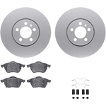 Order DYNAMIC FRICTION COMPANY - 4512-74099 - Front Disc Brake Kit For Your Vehicle