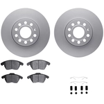 Order DYNAMIC FRICTION COMPANY - 4512-74117 - Front Disc Brake Kit For Your Vehicle