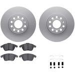 Order DYNAMIC FRICTION COMPANY - 4512-74118 - Front Disc Brake Kit For Your Vehicle