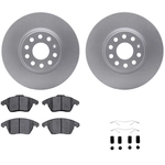 Order DYNAMIC FRICTION COMPANY - 4512-74150 - Front Disc Brake Kit For Your Vehicle