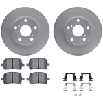 Order DYNAMIC FRICTION COMPANY - 4512-76099 - Front Disc Brake Kit For Your Vehicle