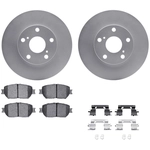 Order DYNAMIC FRICTION COMPANY - 4512-76100 - Front Disc Brake Kit For Your Vehicle