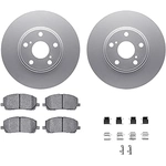 Order DYNAMIC FRICTION COMPANY - 4512-76109 - Front Disc Brake Kit For Your Vehicle
