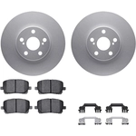 Order DYNAMIC FRICTION COMPANY - 4512-76117 - Front Disc Brake Kit For Your Vehicle