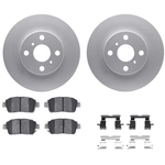 Order DYNAMIC FRICTION COMPANY - 4512-76122 - Front Disc Brake Kit For Your Vehicle