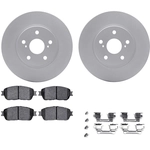 Order DYNAMIC FRICTION COMPANY - 4512-76127 - Front Disc Brake Kit For Your Vehicle