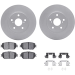 Order DYNAMIC FRICTION COMPANY - 4512-76128 - Front Disc Brake Kit For Your Vehicle