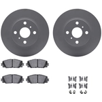 Order DYNAMIC FRICTION COMPANY - 4512-76135 - Front Disc Brake Kit For Your Vehicle