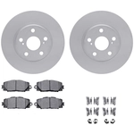 Order DYNAMIC FRICTION COMPANY - 4512-76150 - Front Disc Brake Kit For Your Vehicle