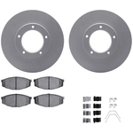 Order DYNAMIC FRICTION COMPANY - 4512-76156 - Front Disc Brake Kit For Your Vehicle