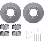 Order DYNAMIC FRICTION COMPANY - 4512-76157 - Front Disc Brake Kit For Your Vehicle