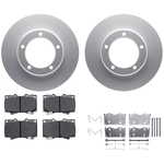 Order DYNAMIC FRICTION COMPANY - 4512-76159 - Front Disc Brake Kit For Your Vehicle