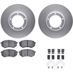 Order DYNAMIC FRICTION COMPANY - 4512-76163 - Front Disc Brake Kit For Your Vehicle