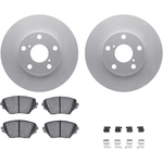 Order DYNAMIC FRICTION COMPANY - 4512-76170 - Front Disc Brake Kit For Your Vehicle