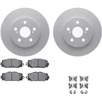 Order DYNAMIC FRICTION COMPANY - 4512-76190 - Front Disc Brake Kit For Your Vehicle