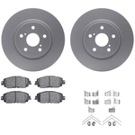 Order DYNAMIC FRICTION COMPANY - 4512-76194 - Front Disc Brake Kit For Your Vehicle