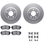 Order DYNAMIC FRICTION COMPANY - 4512-80100 - Front Disc Brake Kit For Your Vehicle