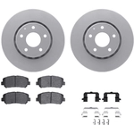 Order DYNAMIC FRICTION COMPANY - 4512-80105 - Front Disc Brake Kit For Your Vehicle