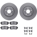 Order DYNAMIC FRICTION COMPANY - 4512-80109 - Front Disc Brake Kit For Your Vehicle