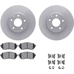 Order DYNAMIC FRICTION COMPANY - 4512-80112 - Front Disc Brake Kit For Your Vehicle