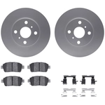 Order DYNAMIC FRICTION COMPANY - 4512-91008 - Front Disc Brake Kit For Your Vehicle