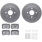Order DYNAMIC FRICTION COMPANY - 4512-99001 - Front Disc Brake Kit For Your Vehicle