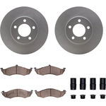 Order DYNAMIC FRICTION COMPANY - 4512-99006 - Front Disc Brake Kit For Your Vehicle