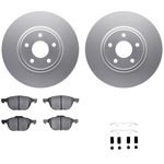 Order DYNAMIC FRICTION COMPANY - 4512-99064 - Front Disc Brake Kit For Your Vehicle
