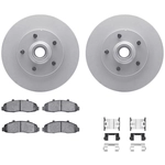 Order DYNAMIC FRICTION COMPANY - 4512-99124 - Front Disc Brake Kit For Your Vehicle