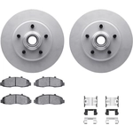 Order DYNAMIC FRICTION COMPANY - 4512-99143 - Front Disc Brake Kit For Your Vehicle