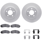 Order DYNAMIC FRICTION COMPANY - 4512-99148 - Front Disc Brake Kit For Your Vehicle