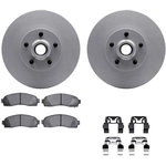 Order DYNAMIC FRICTION COMPANY - 4512-99151 - Front Disc Brake Kit For Your Vehicle