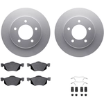 Order DYNAMIC FRICTION COMPANY - 4512-99157 - Front Disc Brake Kit For Your Vehicle